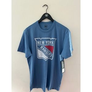 47 Brand New York Rangers Franklin Tee - Size M - NWT
